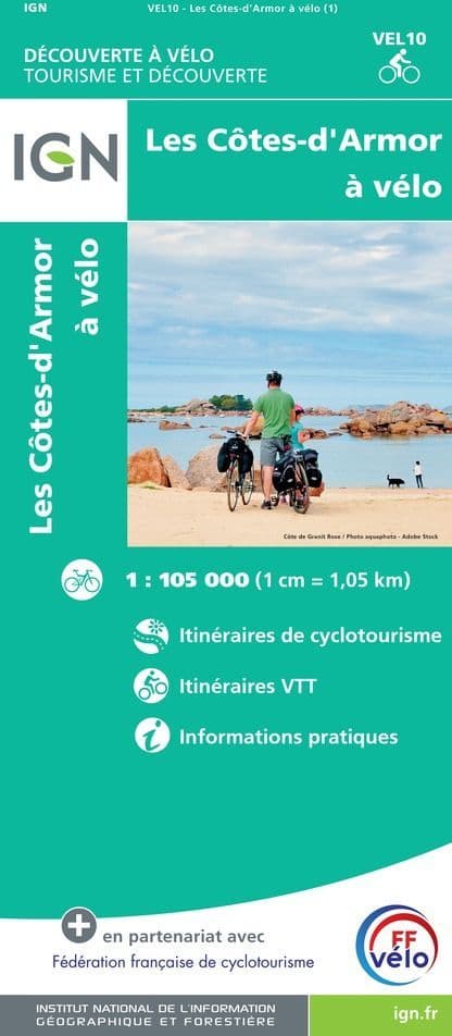 Côtes-d'Armor By Bike IGN (Vel 10)