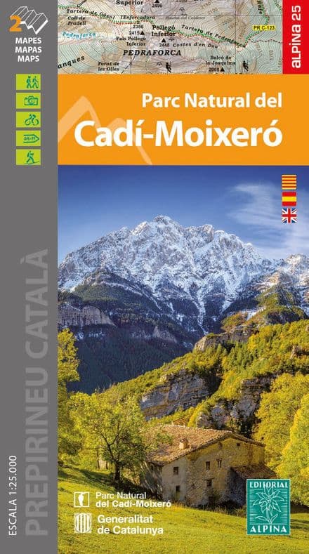 Cadi-Moixero - 2 Map Pack - Alpina Editorial 029