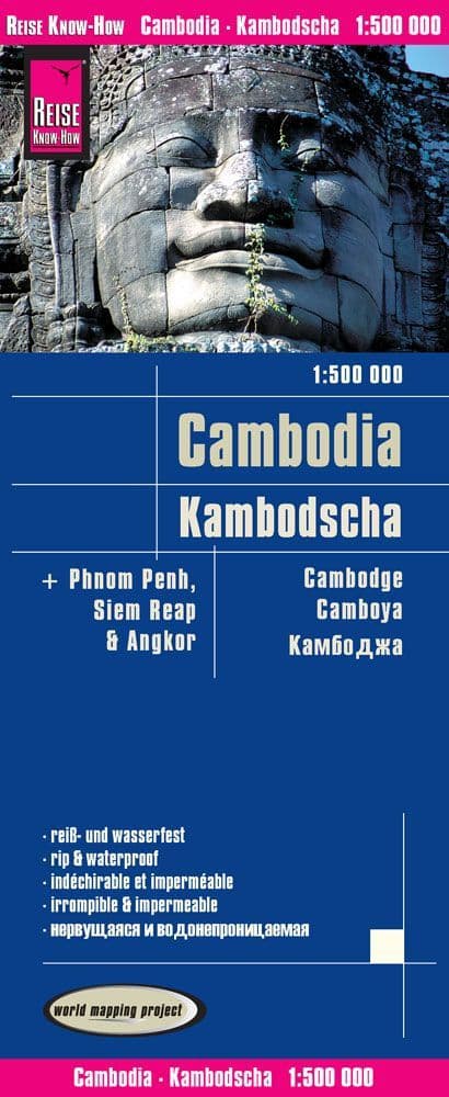Cambodia Road Map - Reise