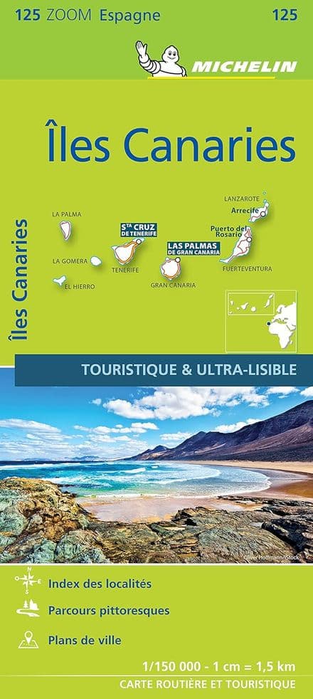 Canary Islands - Michelin Zoom Map - 125