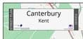 Canterbury Street Map - 2024