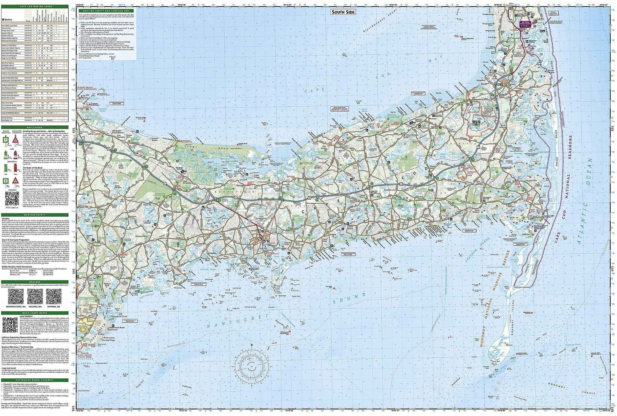 Cape Cod - Recreation Map - National Geographic