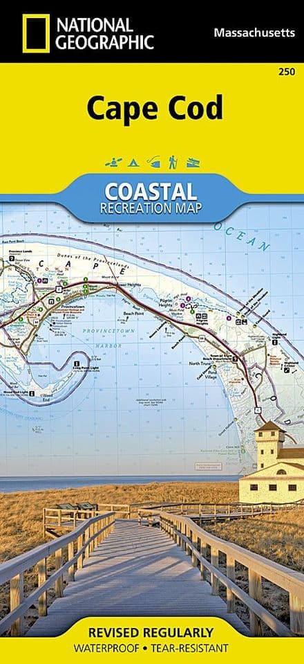 Cape Cod - Recreation Map - National Geographic