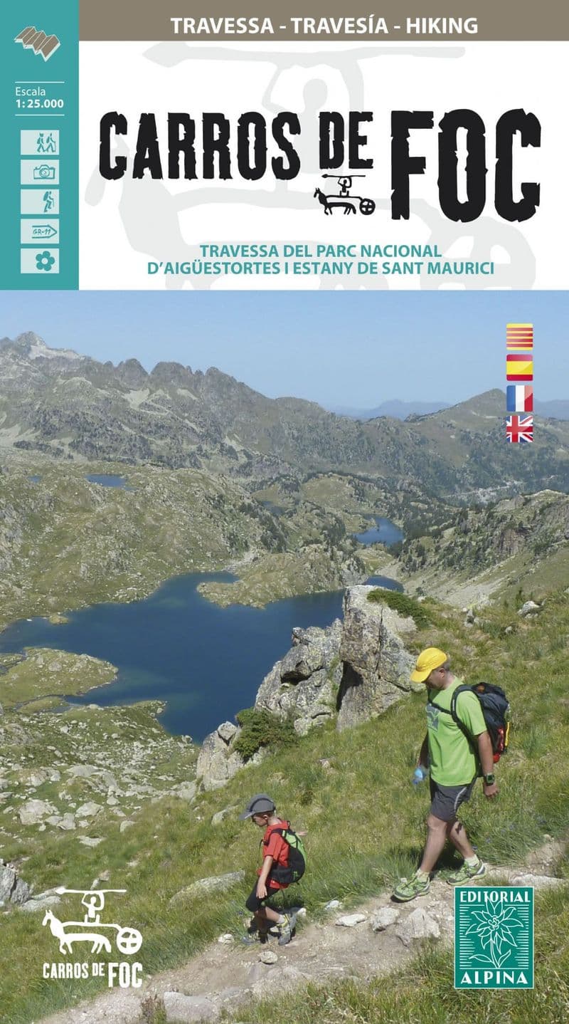 Rando Editions 1:50,000 Walking Map Of the Pyrenees Map 01