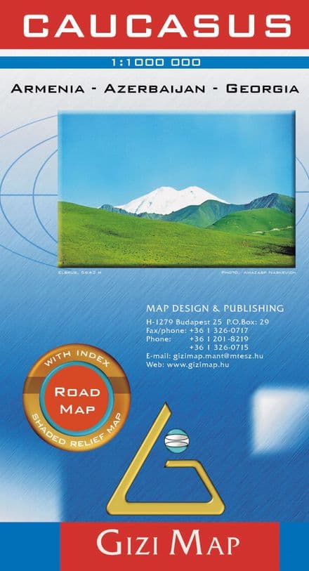 Caucasus - Road Map - Gizi