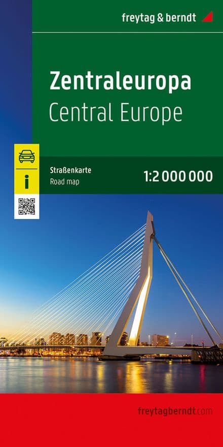 Central Europe - Road Map - Freytag & Berndt