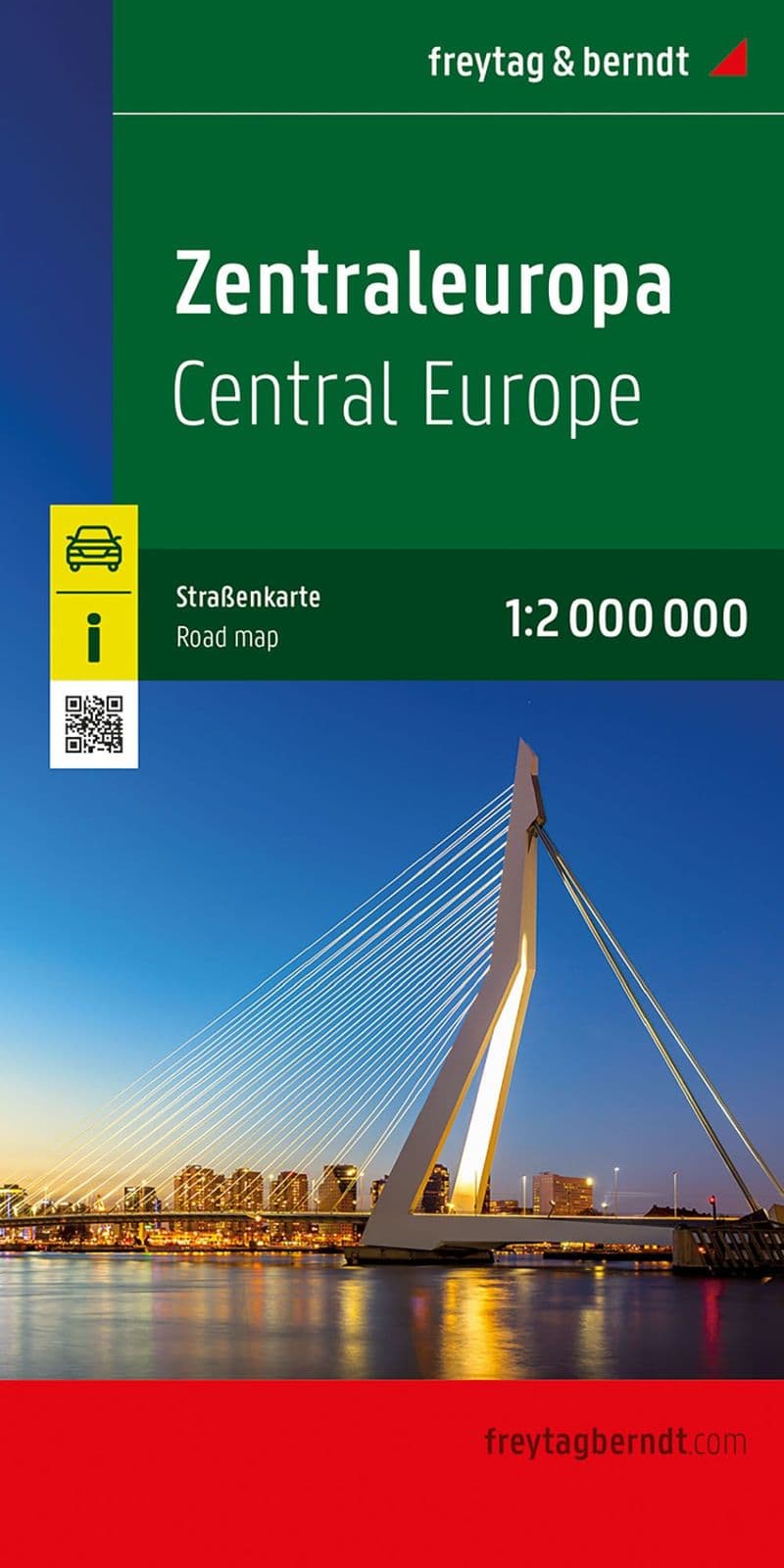 Central Europe - Road Map - Freytag & Berndt