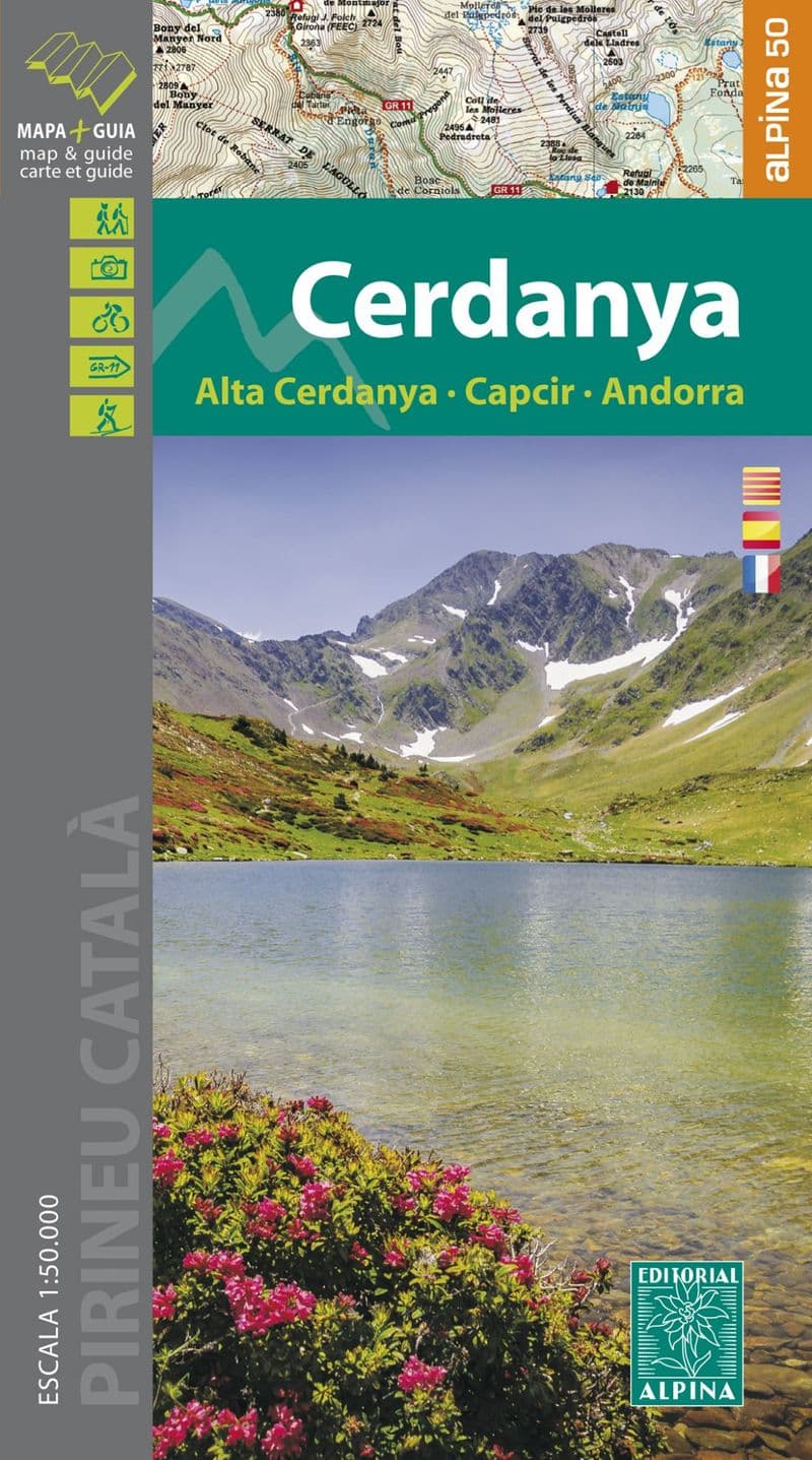 Cerdanya - Alta Cerdanya - Capcir - Andorra 1:50,000 Alpina Editorial 040