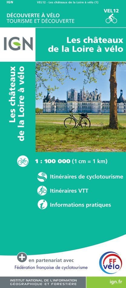 Châteaux de la Loire By Bike IGN (Vel 12)