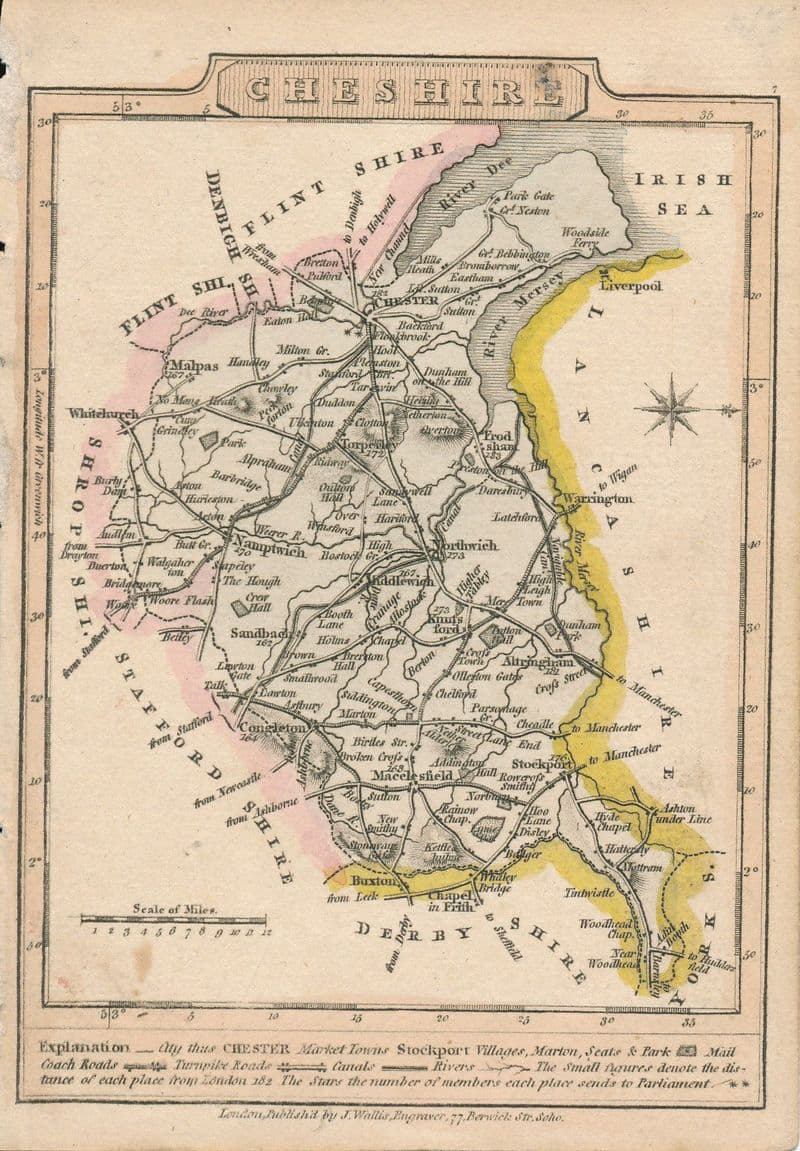 Cheshire James Wallis 1810