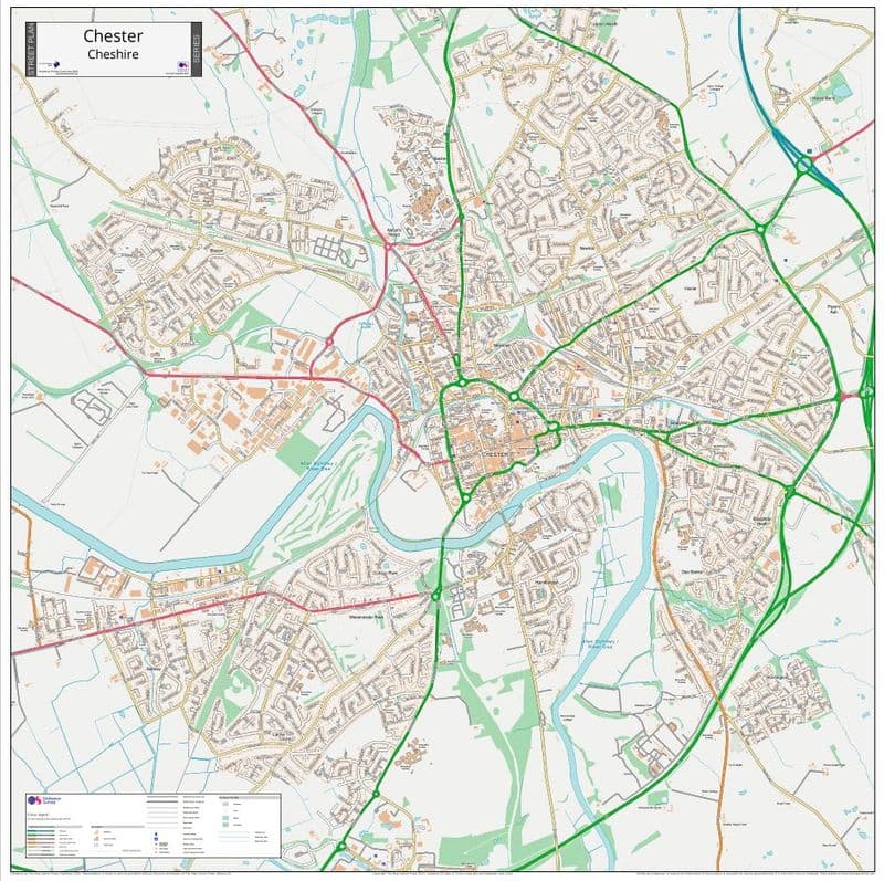 Chester Street Map - 2024