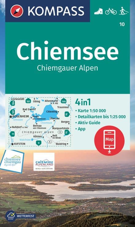 Chiemsee / Chiemgauer Alpen - Kompass 10