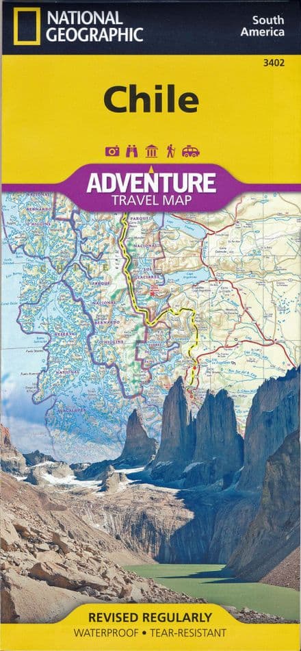 Chile Adventure Map - National Geographic