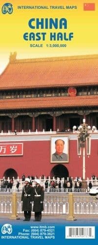 China East Half Travel Map