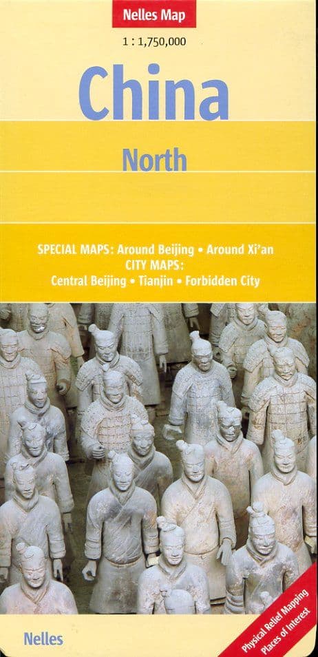 China - North - Nelles Maps at 1:1,750,000