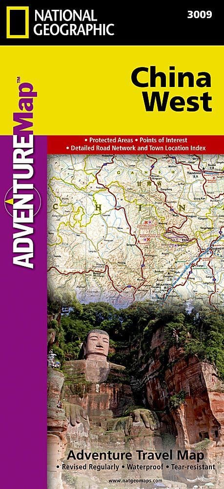 China West - Adventure Map - National Geographic