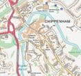 Chippenham Street Map 2024