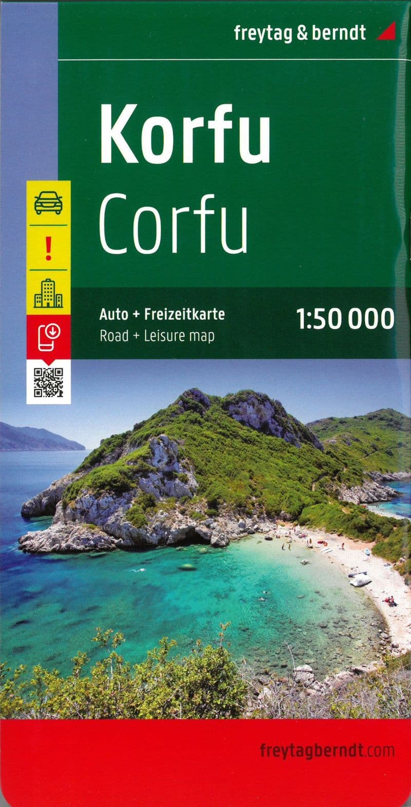 Corfu - 1:50,000 - Freytag & Berndt