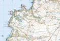 Cornwall - Pentire Point to Widemouth - AONB Wall Map - 2024