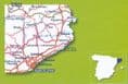 Costa Brava & Barcelona - Michelin Zoom Map - 147