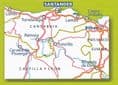 Costa de Cantabria - Cantabrique - Michelin Zoom Map - 143