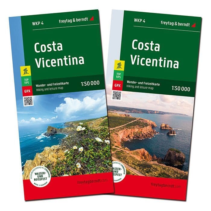Costa Vicentina - Walking Map - F&B 1:50,000