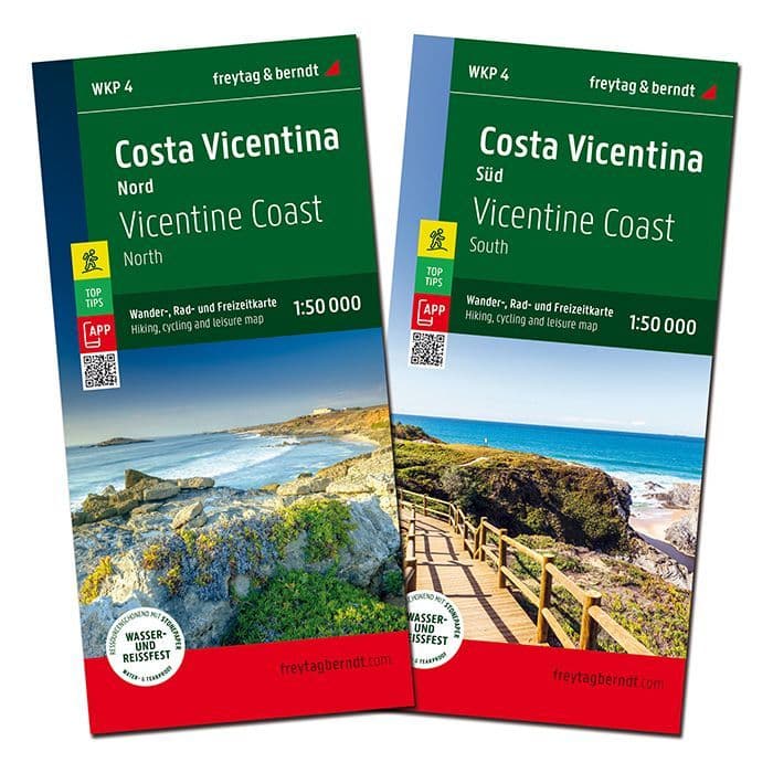 Costa Vicentina - Walking Map - F&B 1 50 000 FBW WKP4