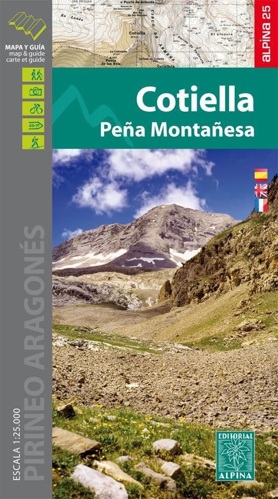 Cotiella - Pena Montanesa Map & Hiking Guide Editorial Alpina 1:25,000 (060)