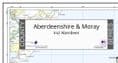 County Map of Aberdeen & Moray - 2026
