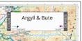 County Map of Argyll & Bute - 2026
