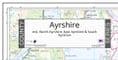 County Map of Ayrshire - 2026