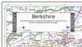 County Map of Berkshire - 2026