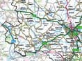 County Map of Buckinghamshire - 2024