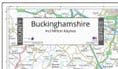 County Map of Buckinghamshire - 2026