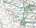 County Map of Cambridgeshire - 2026