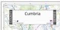 County Map of Cumbria - 2026