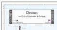 County Map of Devon - 2026
