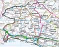 County Map of Dorset - 2026