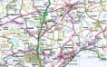 County Map of Fife & Clackmannanshire - 2026