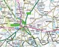 County Map of Gloucestershire - 2026