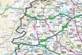 County Map of Herefordshire - 2026