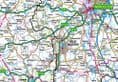 County Map of Herefordshire & Worcestershire - 2026