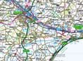 County Map of Kent - 2024