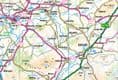 County Map of Lanarkshire & Glasgow - 2026