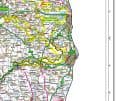 County Map of Norfolk, Suffolk & Cambridgeshire - Special Sheet - 2025 - White Background