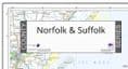 County Map of Norfolk & Suffolk - Special Sheet - 2026