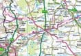 County Map of Nottinghamshire - 2026