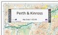 County Map of Perth & Kinross - 2024