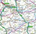 County Map of Scottish Borders - 2026