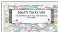County Map of South Yorkshire - 2026